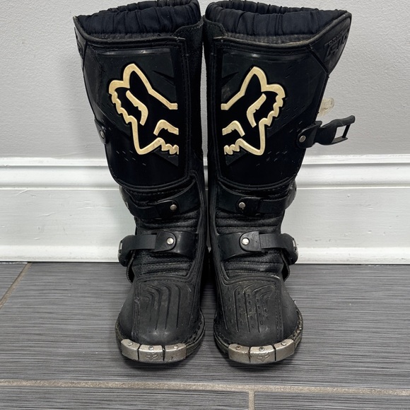 Fox Forma AR Black Motorcross Boots youth/toddler size 11 - Picture 1 of 8